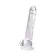 Loving Joy 11 Inch Dildo with Balls Clear - Dildos - Save 25% - Fast Shipping - United Kingdom Stoke-on-trent