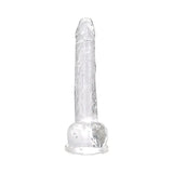 Loving Joy 11 Inch Dildo with Balls Clear - Dildos - Save 25% - Fast Shipping - United Kingdom Stoke-on-trent