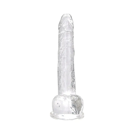 Loving Joy 11 Inch Dildo with Balls Clear - Dildos - Save 25% - Fast Shipping - United Kingdom Stoke-on-trent
