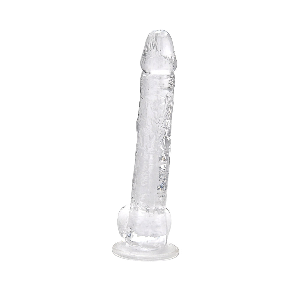 Liebevolle Freude 11 -Zoll -Dildo mit Klar Bällen