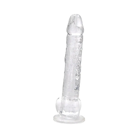 Loving Joy 11 Inch Dildo with Balls Clear - Dildos - Save 25% - Fast Shipping - United Kingdom Stoke-on-trent
