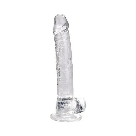 Loving Joy 11 Inch Dildo with Balls Clear - Dildos - Save 25% - Fast Shipping - United Kingdom Stoke-on-trent