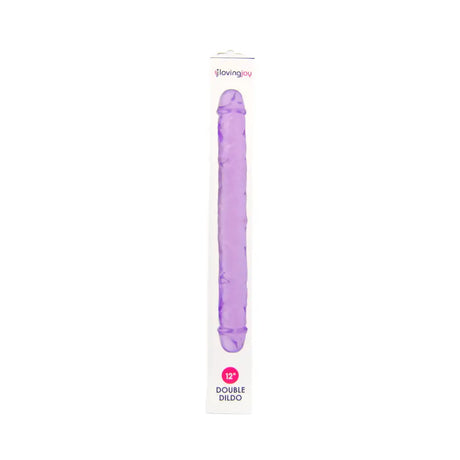Loving Joy 12 Inch Double Dildo Purple - Ended Dildos - Save 30% - Fast Shipping - United Kingdom Stoke-on-trent