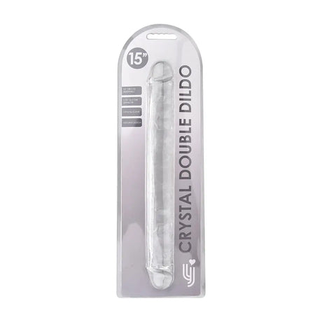 Loving Joy 15 Inch Double Ended Dildo Clear - Dildos - Save 30% - Fast Shipping - Anal United Kingdom Stoke-on-trent