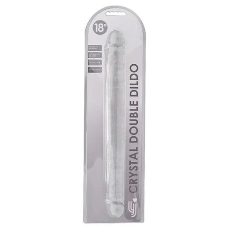 Loving Joy 18 Inch Double Ended Dildo Clear - Dildos - Save 25% - Fast Shipping - Anal United Kingdom Stoke-on-trent