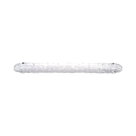 Loving Joy de 18 inch dublu final Dildo Clear