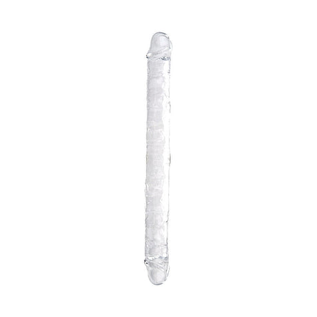 Loving Joy 18 Inch Double Ended Dildo Clear