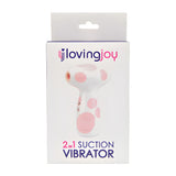 Loving Joy 2 in 1 Suction Vibrator Jumbo Dot - Vibrators - Save 20%