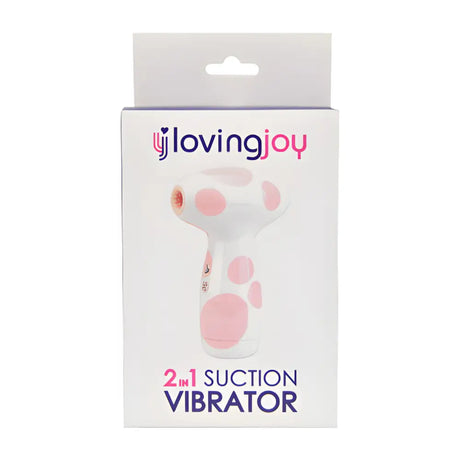 Loving Joy 2 in 1 Suction Vibrator Jumbo Dot - Vibrators - Save 25% - Fast Shipping - United Kingdom Stoke-on-trent