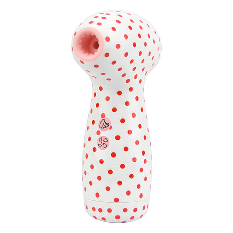 Loving Joy 2 in 1 Suction Vibrator Polka Dot - Vibrators - Save 20%