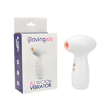 Loving Joy 2 in 1 Suction Vibrator - Vibrators - Save 25% - Fast Shipping - United Kingdom Stoke-on-trent