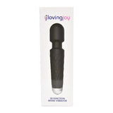 Loving Joy 20 Function Wand Vibrator Black - Vibrators - Save 20%