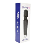 Loving Joy 20 Function Wand Vibrator Black - Vibrators - Save 20%