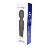 Loving Joy 20 Function Wand Vibrator Black - Vibrators - Save 25% - Fast Shipping - United Kingdom Stoke-on-trent
