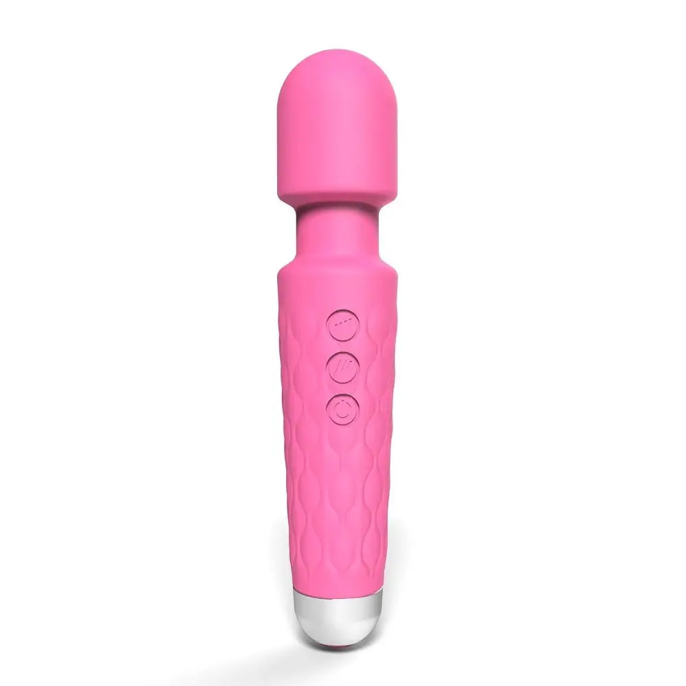 Loving Joy 20 Function Wand Vibrator Pink - Save 25% - Fast Shipping - United Kingdom Stoke-on-trent