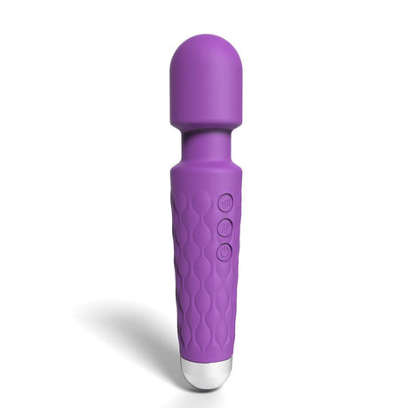 Loving Joy 20 Function Wand Vibrator Purple - Vibrators - Save 25%