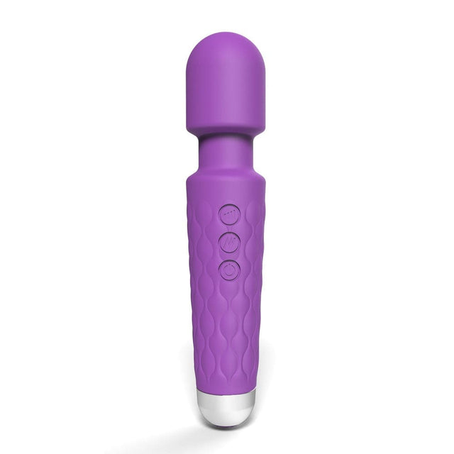 Loving Joy 20 Function Wand Vibrator Purple - Vibrators - Save 20%