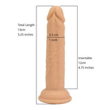 Loving Joy 4.5 Inch Silicone Dildo - Strap on Dildos - Save 20%