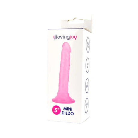 Loving Joy 5 Inch Beginners Dildo Pink - Dildos - Save 20% - Fast Shipping - United Kingdom Stoke-on-trent