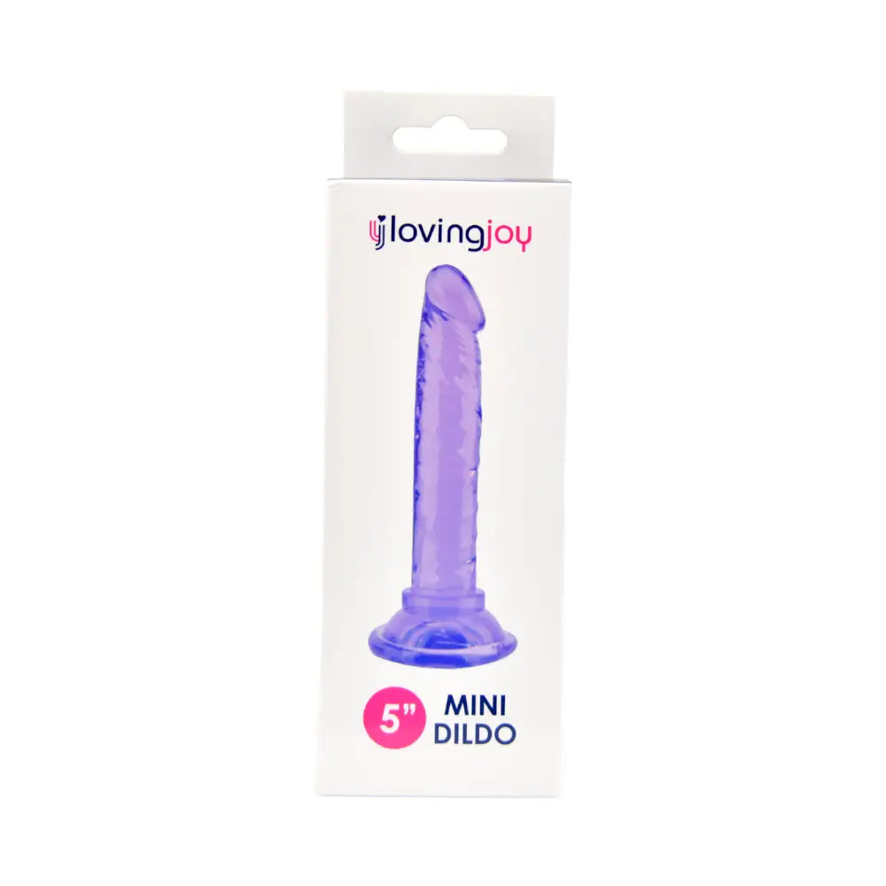 Loving Joy 5 Inch Beginners Dildo Purple - Dildos - Save 20% - Fast Shipping - United Kingdom Stoke-on-trent