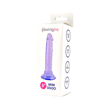 Loving Joy 5 Inch Beginners Dildo Purple - Dildos - Save 20% - Fast Shipping - United Kingdom Stoke-on-trent