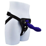Loving Joy 6 Inch Silicone Dildo with Suction Cup Midnight Blue - Strap on Dildos - Save 25% - United Kingdom Stoke-on-trent