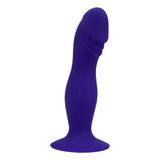Loving Joy 6 Inch Silicone Dildo with Suction Cup Midnight Blue - Strap on Dildos - Save 25% - United Kingdom Stoke-on-trent