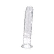 Loving Joy 7.5 Inch Suction Cup Dildo Clear - Dildos - Save 25% - Fast Shipping - United Kingdom Stoke-on-trent
