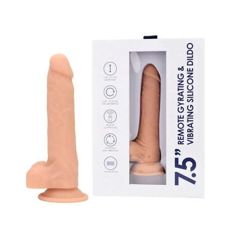 Loving Joy 7.5’’ Remote Gyrating & Vibrating Silicone Dildo Save 20% Fast United Kingdom Stoke on Trent