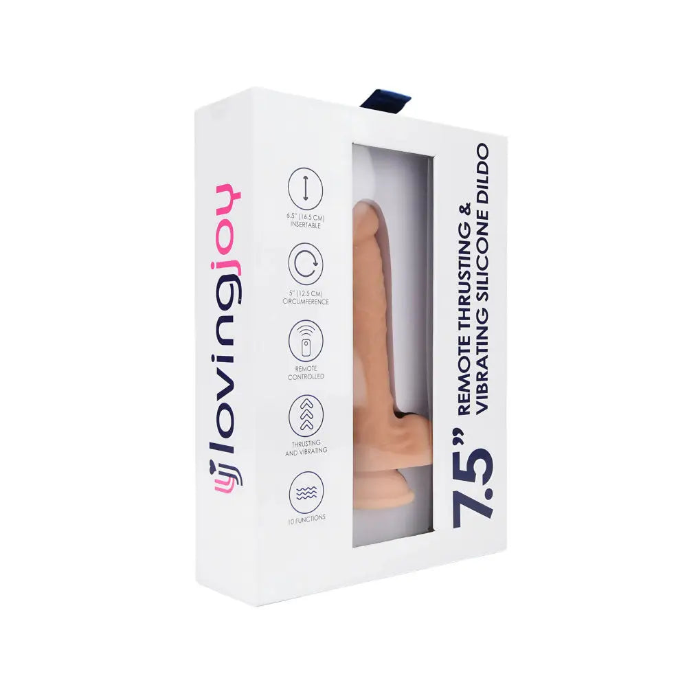 Loving Joy 7.5’’ Remote Gyrating & Vibrating Silicone Dildo Save 20% Fast United Kingdom Stoke on Trent