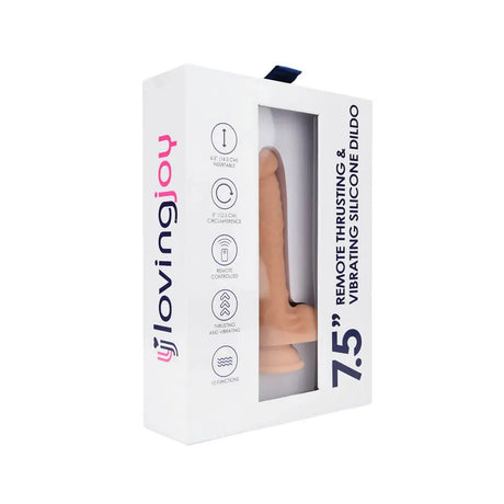 Loving Joy 7.5’’ Remote Gyrating & Vibrating Silicone Dildo Save 20% Fast United Kingdom Stoke on Trent