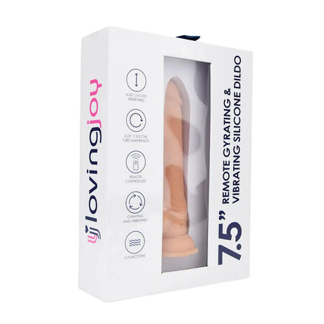 Loving Joy 7.5’’ Remote Thrusting & Vibrating Silicone Dildo Save 10% Fast United Kingdom Stoke on Trent