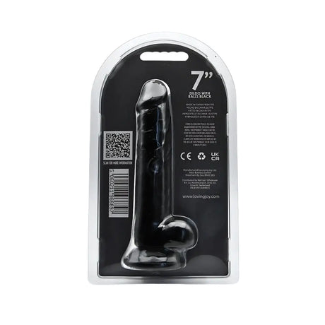 Loving Joy 7 Inch Dildo with Balls Black Fast Shipping United Kingdom Stoke on Trent