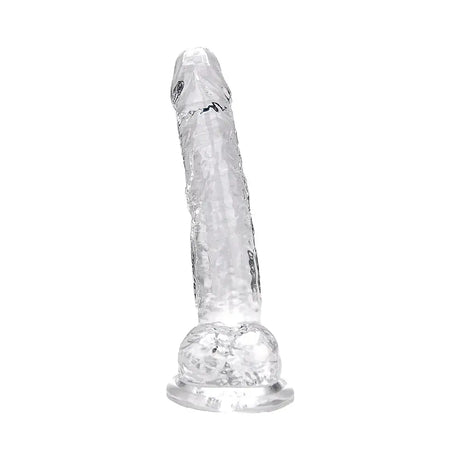 Loving Joy 7 Inch Dildo with Balls Clear - Dildos - Save 25% - Fast Shipping - United Kingdom Stoke-on-trent