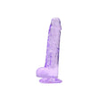 Loving Joy 7 Inch Dildo with Balls Purple - Save 25% - Fast Shipping - United Kingdom Stoke-on-trent