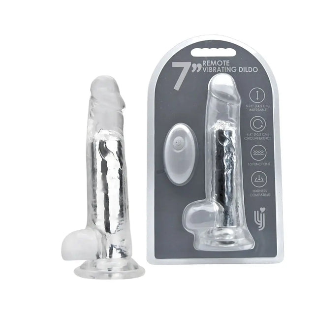 Loving Joy 7 Inch Remote Vibrating Dildo - Fast Shipping - United Kingdom Stoke-on-trent