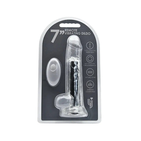 Loving Joy 7 Inch Remote Vibrating Dildo - Fast Shipping - United Kingdom Stoke-on-trent