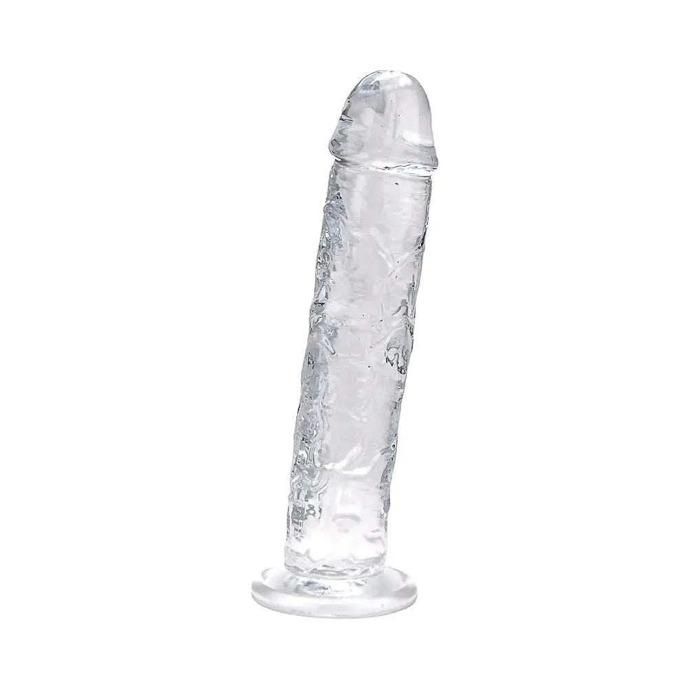 Loving Joy 8.5 Inch Suction Cup Dildo Clear - Dildos - Save 25% - Fast Shipping - United Kingdom Stoke-on-trent