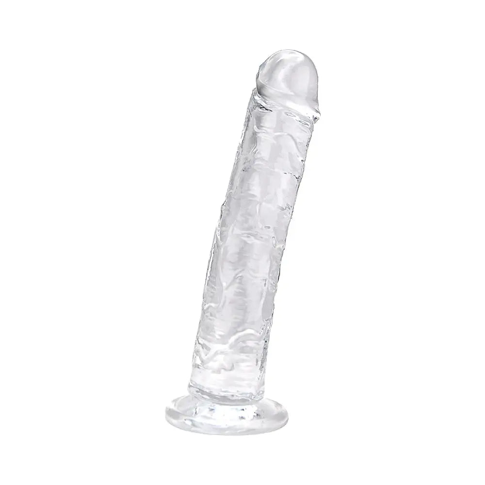 Loving Joy 8.5 Inch Suction Cup Dildo Clear - Dildos - Save 25% - Fast Shipping - United Kingdom Stoke-on-trent