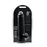 Loving Joy 8 Inch Dildo with Balls Black Fast Shipping United Kingdom Stoke on Trent