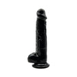 Loving Joy 8 Inch Dildo with Balls Black Fast Shipping United Kingdom Stoke on Trent