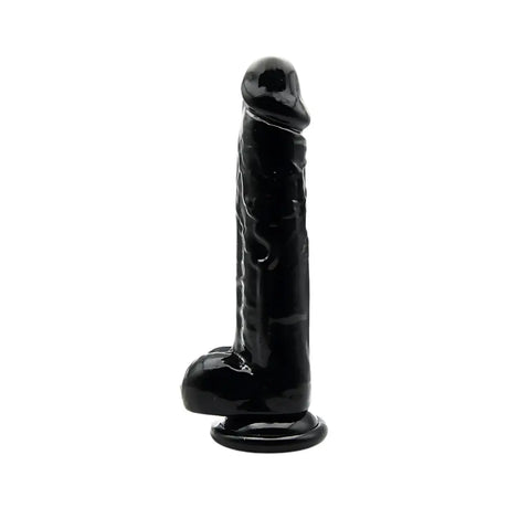 Loving Joy 8 Inch Dildo with Balls Black Fast Shipping United Kingdom Stoke on Trent