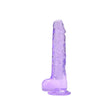Loving Joy 8 Inch Dildo with Balls Purple - Save 25% - Fast Shipping - United Kingdom Stoke-on-trent