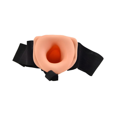 Loving Joy 8 Inch Hollow Strap on Vanilla - Ons - Save 25% - Dildo