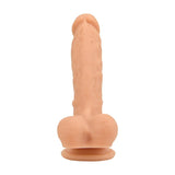 Loving Joy 8 Inch Realistic Silicone Dildo with Suction Cup and Balls Vanilla - Dildos - Save 25% - United Kingdom Stoke-on-trent