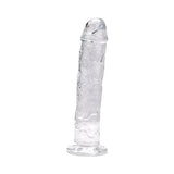 Liefdevolle vreugde 9,5 inch zuignap dildo helder