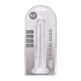 Liefdevolle vreugde 9,5 inch zuignap dildo helder