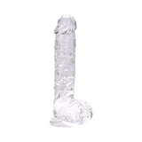 Loving Joy 9 Inch Dildo with Balls Clear - Dildos - Save 25% - Fast Shipping - United Kingdom Stoke-on-trent