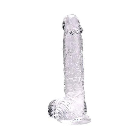 Loving Joy 9 Inch Dildo with Balls Clear - Dildos - Save 25% - Fast Shipping - United Kingdom Stoke-on-trent