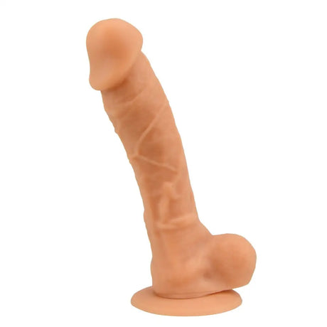 Loving Joy 9 Inch Realistic Silicone Dildo with Suction Cup and Balls Vanilla - Dildos - Save 25% - United Kingdom Stoke-on-trent